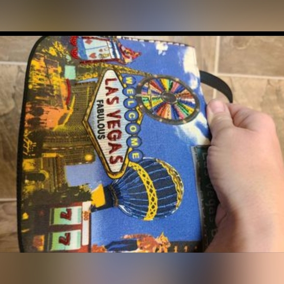 Vintage y2k Vegas purse with beading - Picture 2 of 4